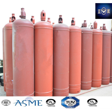 90kg Portable Empty Refillable Steel Welding Gas Cylinder